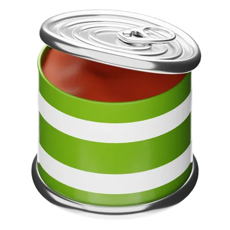 Canned Food  3D Icon
