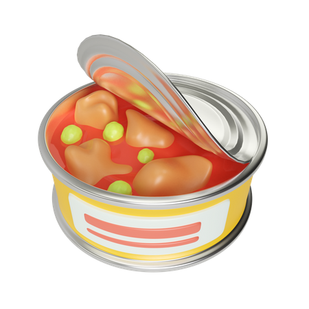 Canned Food  3D Icon