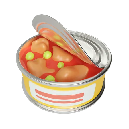 Canned Food  3D Icon