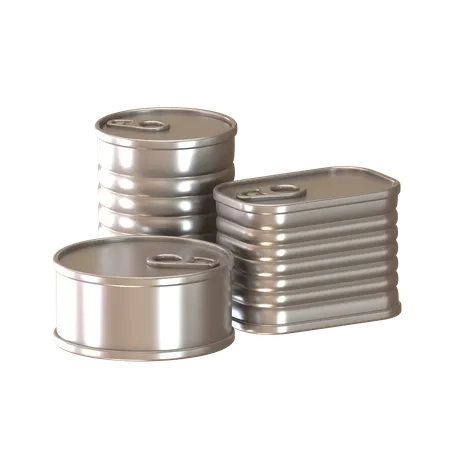 Canned Food  3D Icon