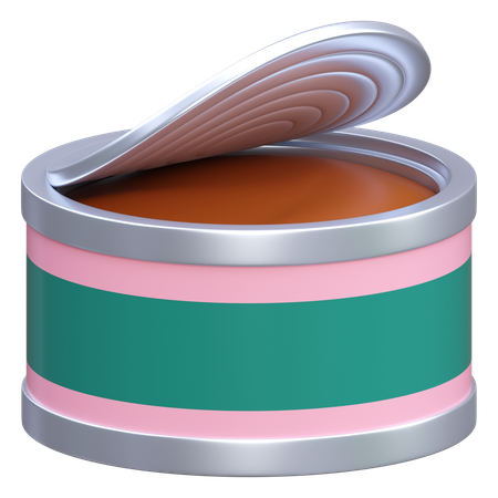 Canned Food  3D Icon