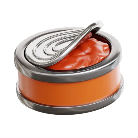 Canned Food  3D Icon