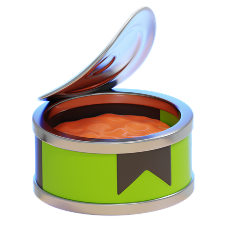 CANNED FOOD  3D Icon