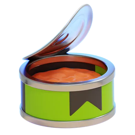 CANNED FOOD  3D Icon