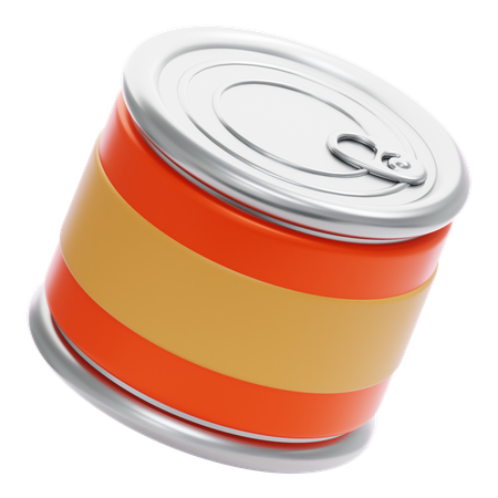 Canned Food  3D Icon