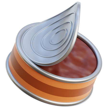 Canned Food  3D Icon