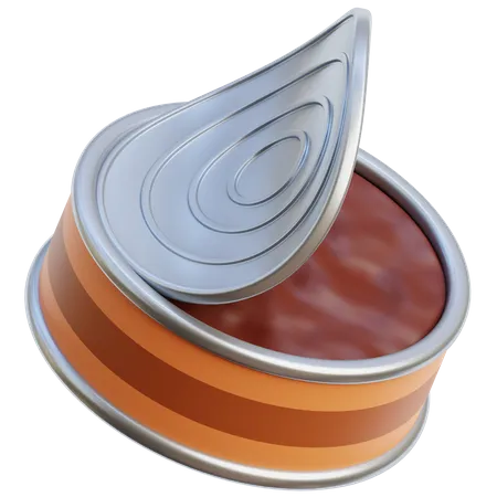 Canned Food  3D Icon