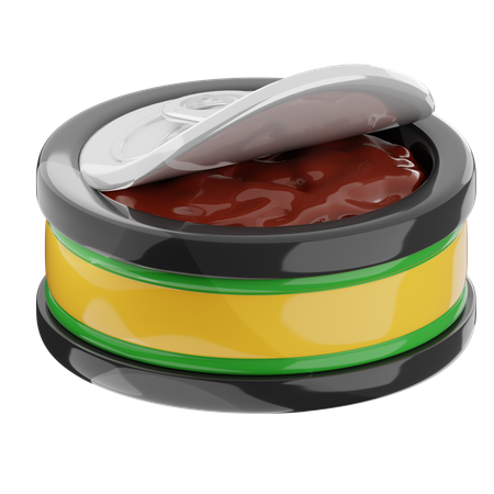 Canned Food  3D Icon