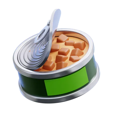 CANNED FOOD  3D Icon