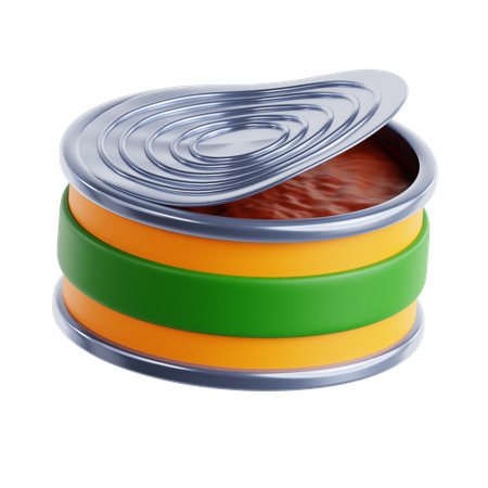 Canned Food  3D Icon
