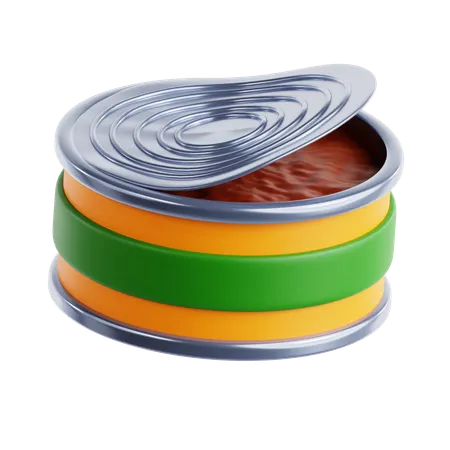 Canned Food  3D Icon