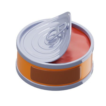 Canned Food  3D Icon