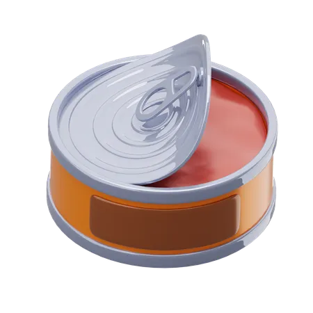 Canned Food  3D Icon