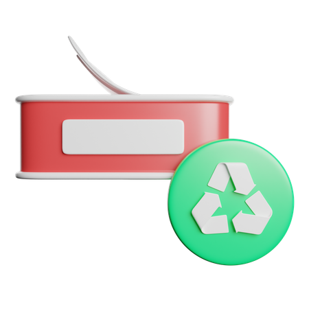 Canned Food  3D Icon