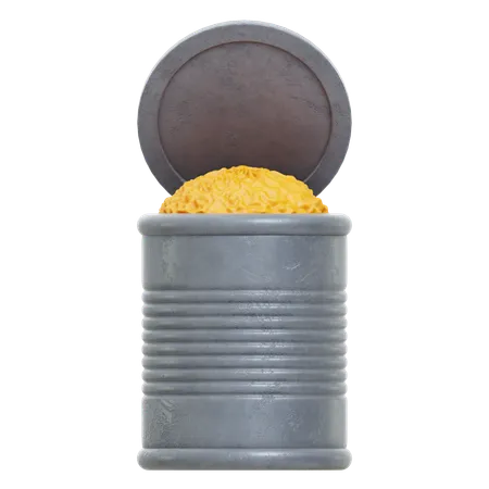 Canned Food  3D Icon