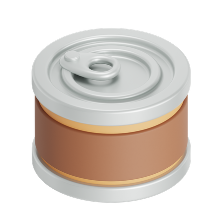 Canned food  3D Icon