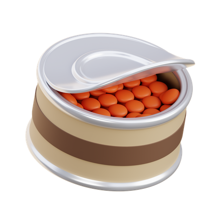 Canned Food  3D Icon