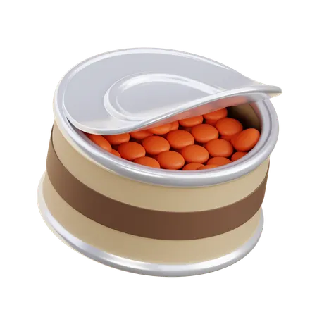 Canned Food  3D Icon