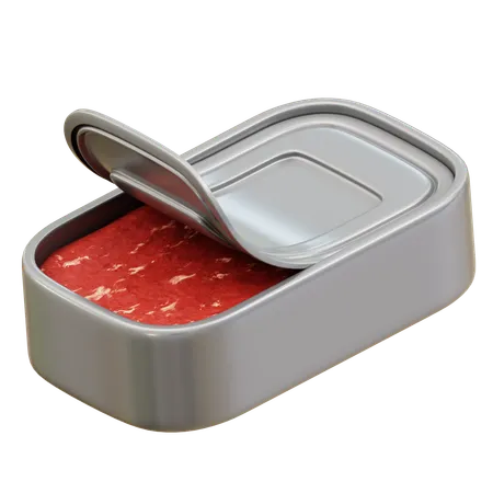 Canned food  3D Icon