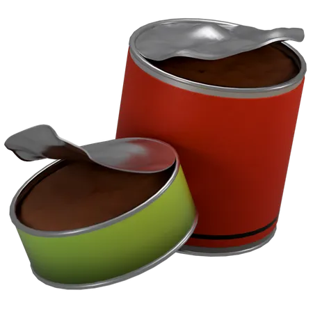 Canned Food  3D Icon