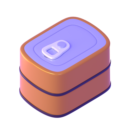 Canned Food  3D Icon