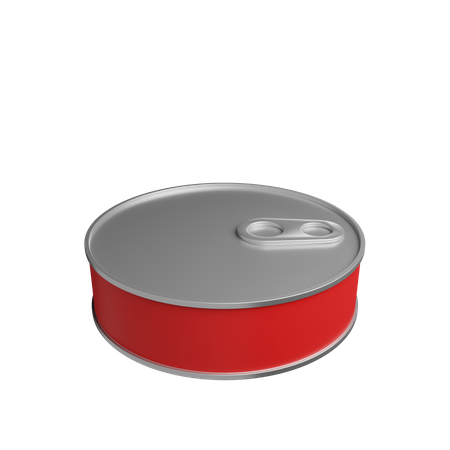 Canned Food  3D Illustration