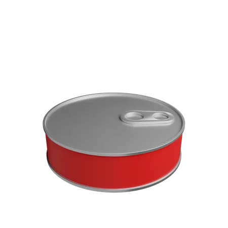 Canned Food  3D Illustration