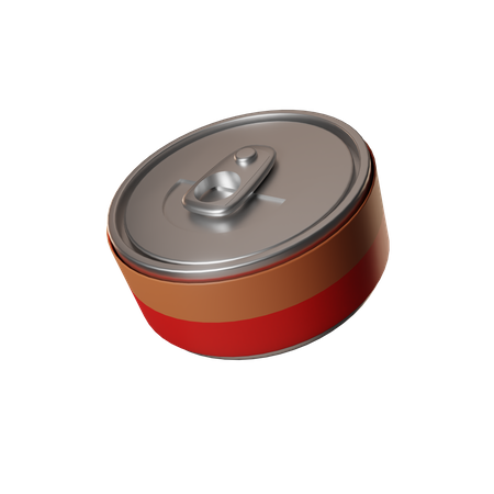 Canned Food 3D Illustration