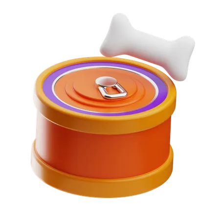 Canned Food Daycare  3D Icon