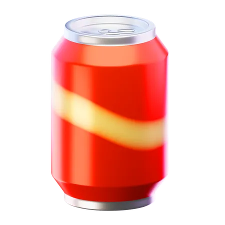 Canned Soft Drinks Icon 3 D Icon Drink Isolated On Transparent Background 3 D Illustration High Resolution 3D Icon
