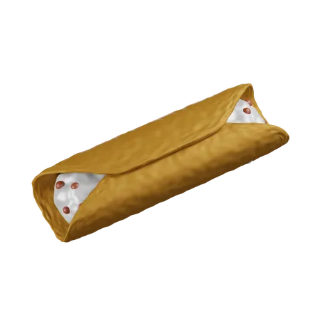 Cannoli  3D Icon