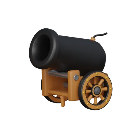 A Cannon 3 D Icon 3D Icon