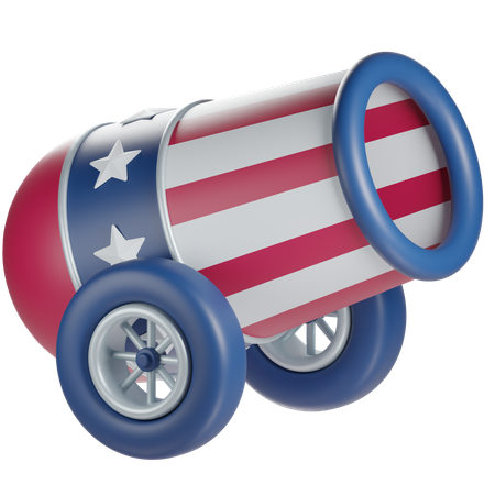 Cannon  3D Icon
