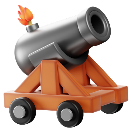 Cannon  3D Icon