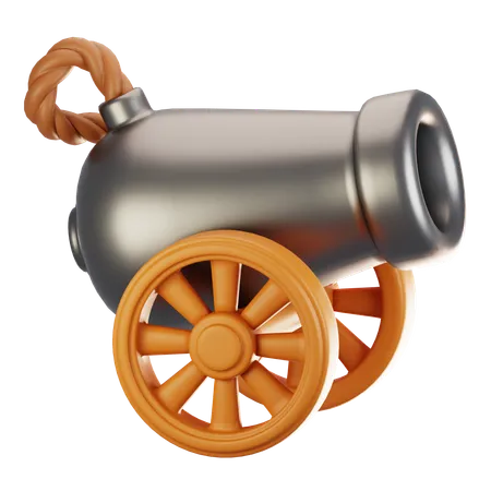 Cannon  3D Icon