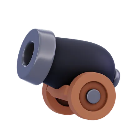 Cannon  3D Icon