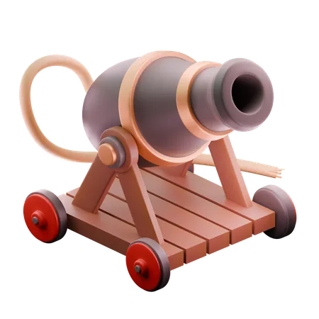 Cannon  3D Icon