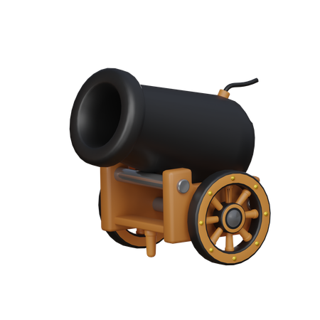 Cannon  3D Icon