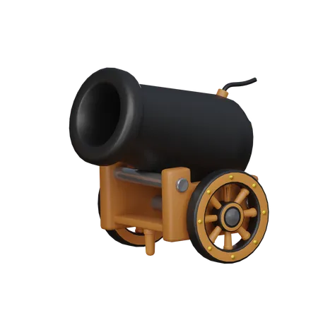 Cannon  3D Icon