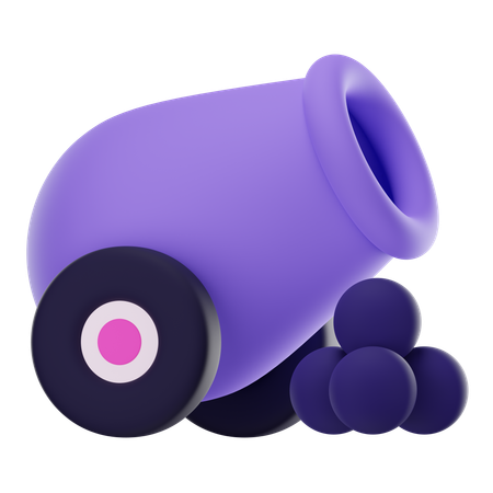 Cannon  3D Icon