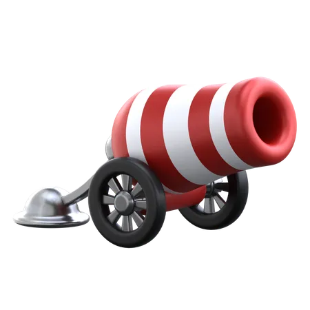 Cannon  3D Icon