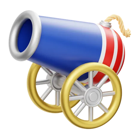 Cannon  3D Icon