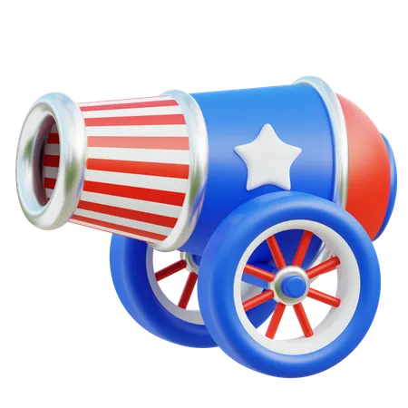 Cannon  3D Icon