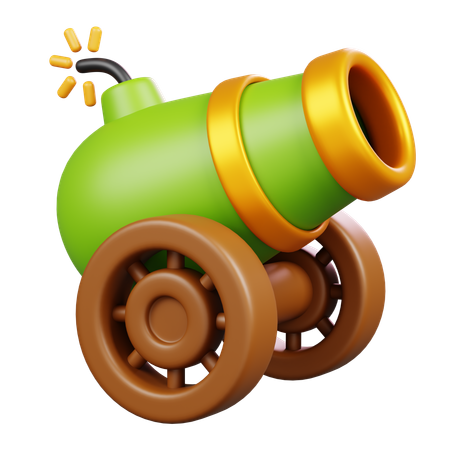 Cannon  3D Icon