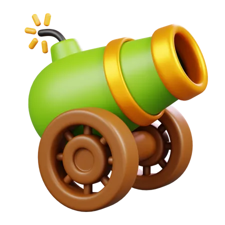 Cannon  3D Icon