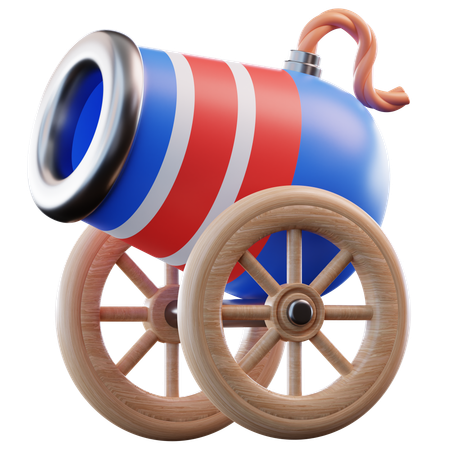 Cannon  3D Icon