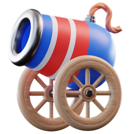 Cannon  3D Icon