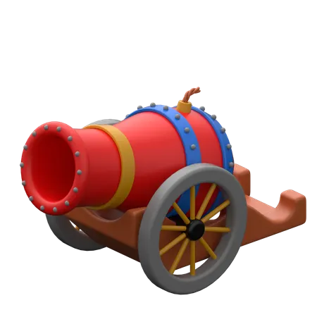 Cannon  3D Icon