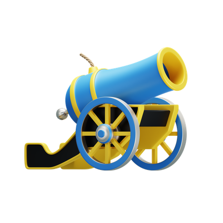 Cannon  3D Icon