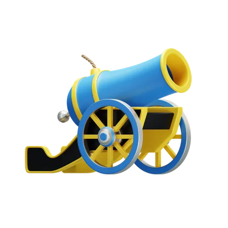 Cannon  3D Icon